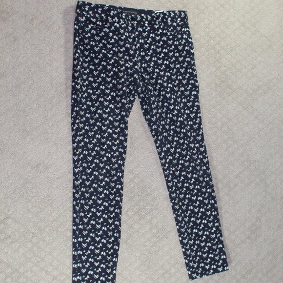 Banana Republic Size 2 Sloan Fit Mid Rise Cropped Pants - Picture 1 of 6